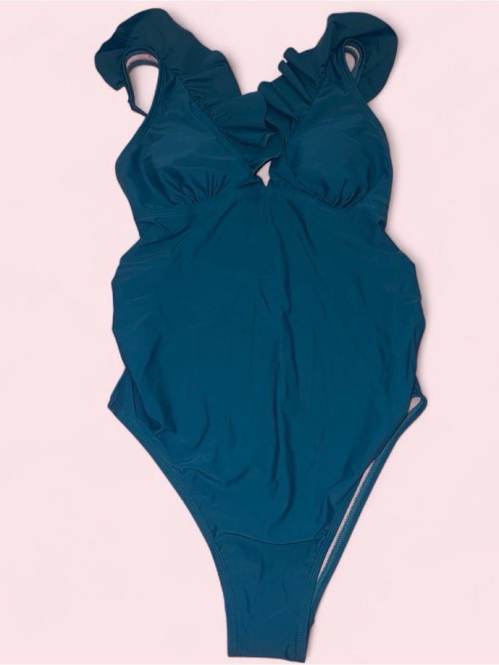 Cupshe ruffle one-piece swimsuit